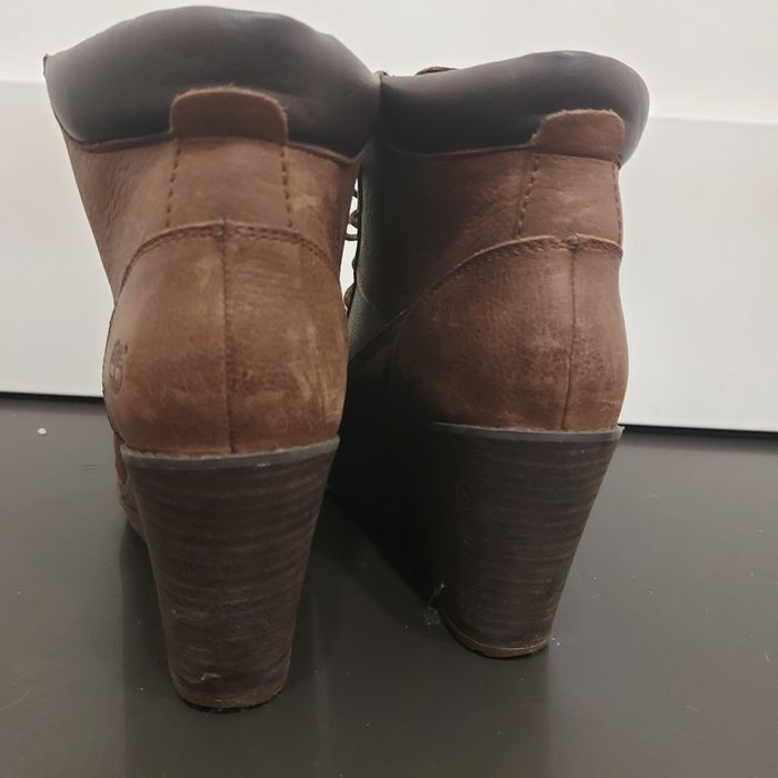 Buty damskie zimowe na koturnie Timberland rozmiar 40