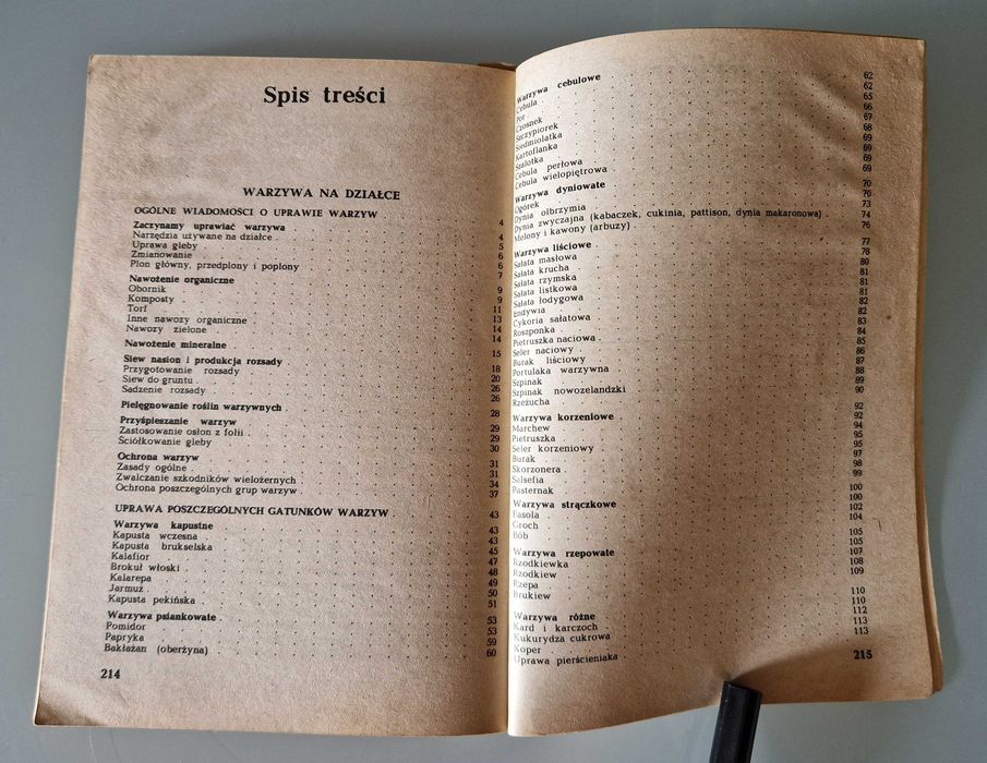 Zaborska, Zawistowska - Warzywa na działce i w kuchni