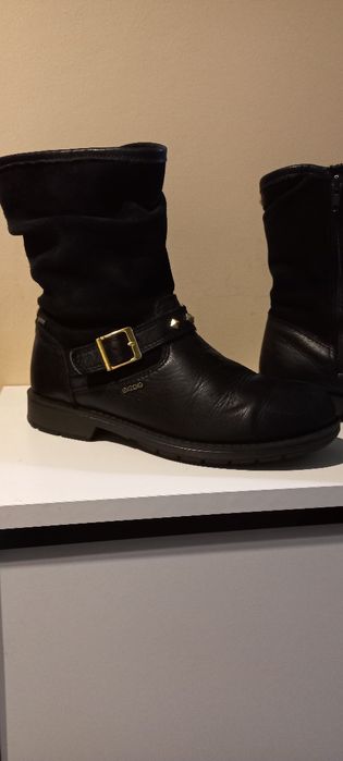 Botki Ecco damskie ocieplane