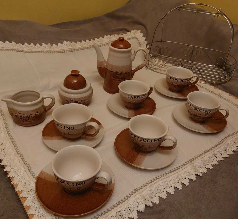 Zestaw kawowy cappuccino