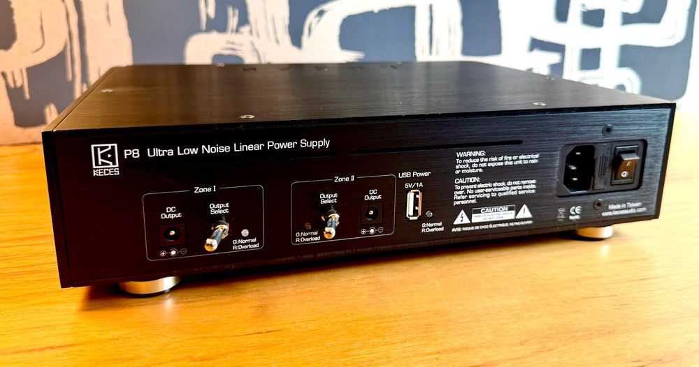 Zasilacz KECES P8 9V/12V + 20V/24V USB 5V 1A