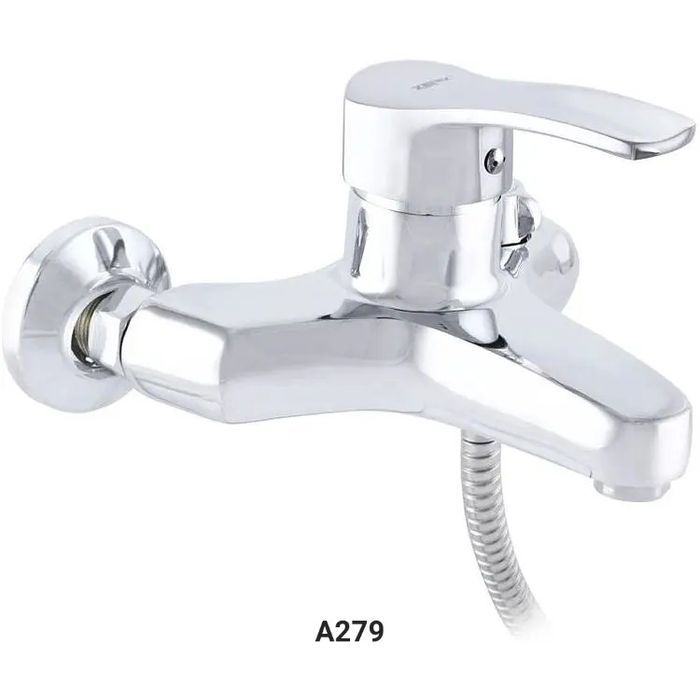 Змішувач для ванної хромований