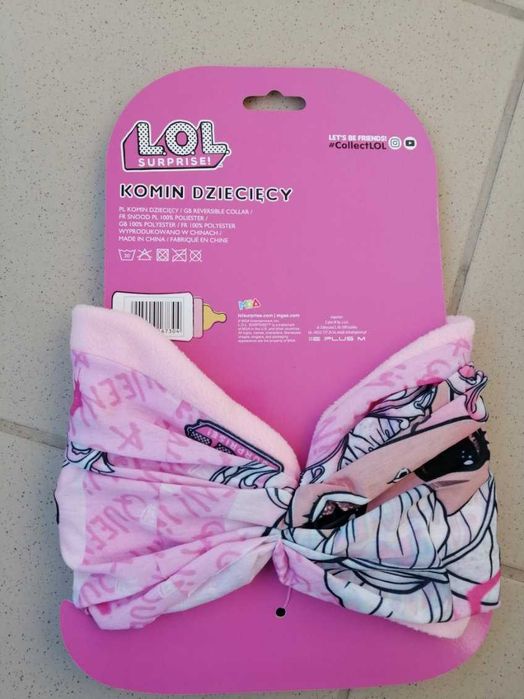 Komin/szalik dziewczęcy L.O.L. Surprise!