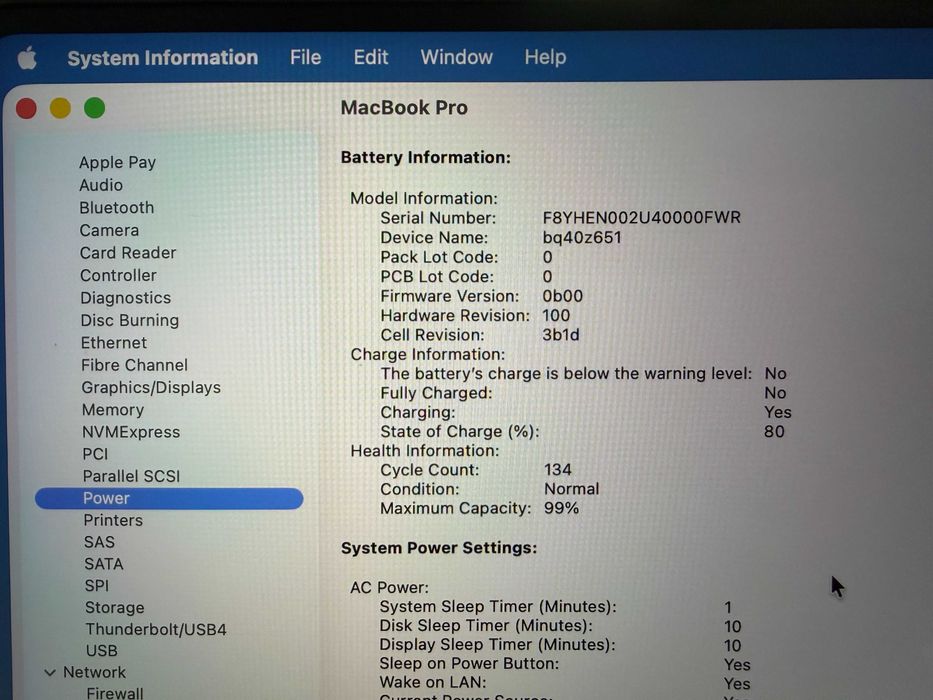 MacBook Pro 16” M4 Pro 24GB | 512GB | Bateria 99%