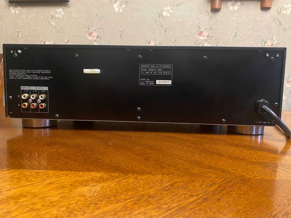 кассетная дека SONY TC-K222ESA+пульт