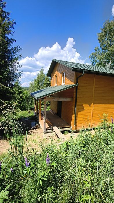 Продаж будинку з брусу 90 кв.м у Карпатах