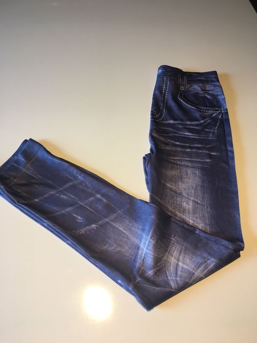 Legginsy elastyczne jeans