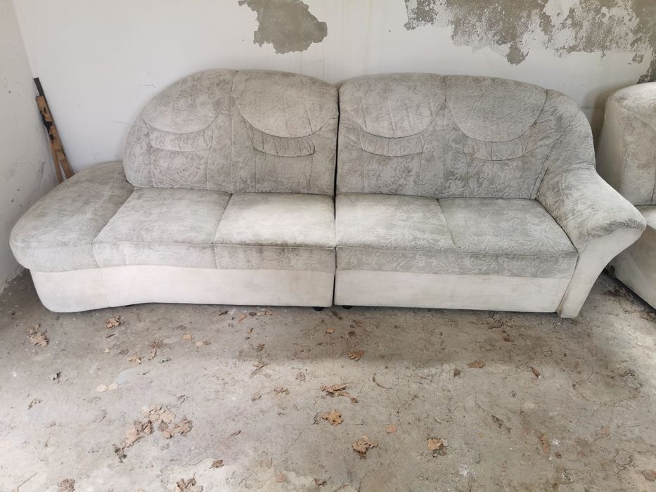 Sofa Kanapa Narożnik jasny kolor zadbana Stan Bardzo Dobry!