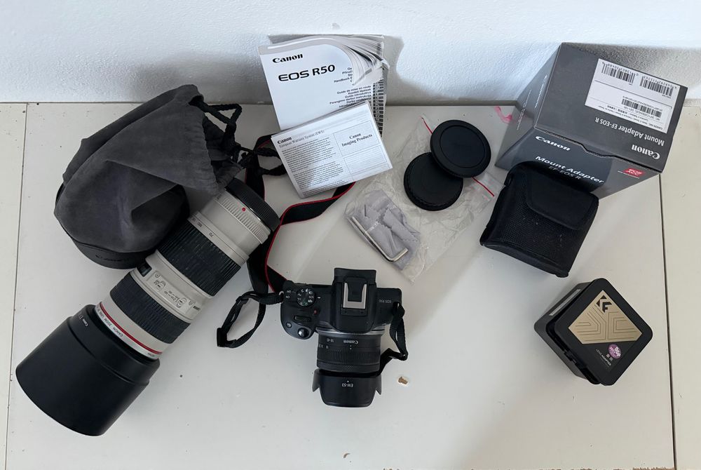 Canon R50 conjunto