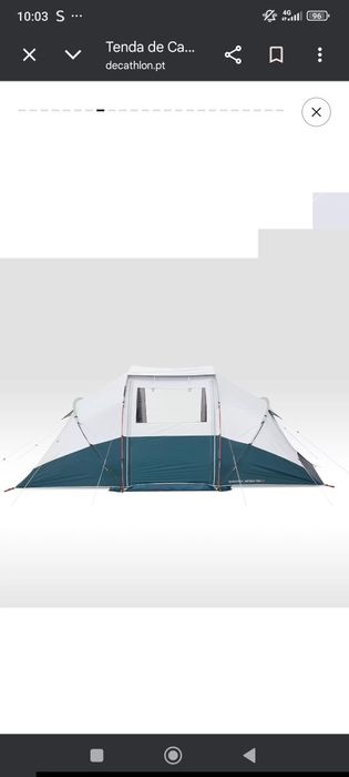 Tenda de campismo  fresh & Black