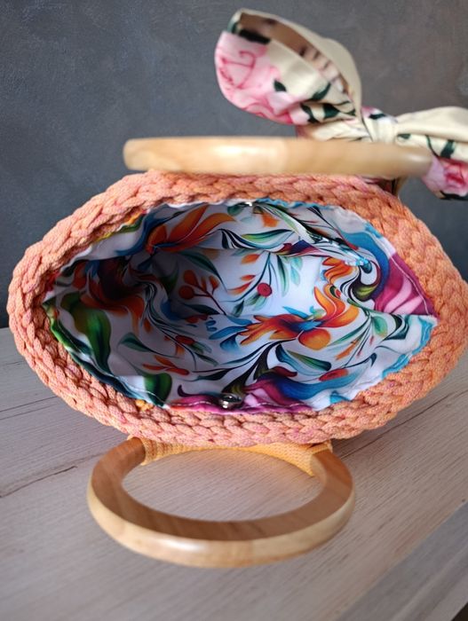 Torebka koszyczek Handmade