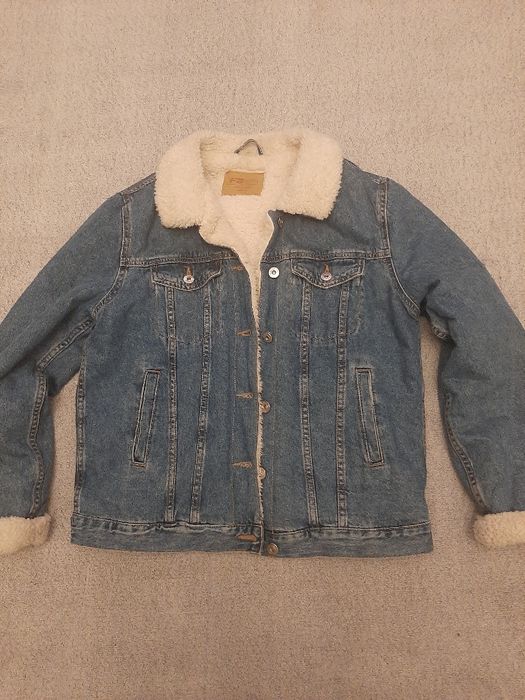 Kurtka jeansowa zimowa