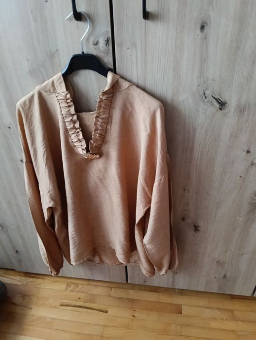 Bluza len damaska