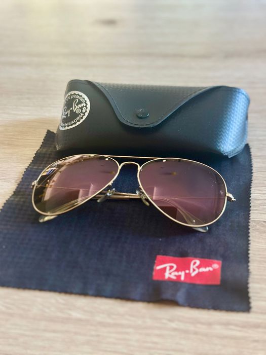 Originalne Okulary RayBan Aviator
