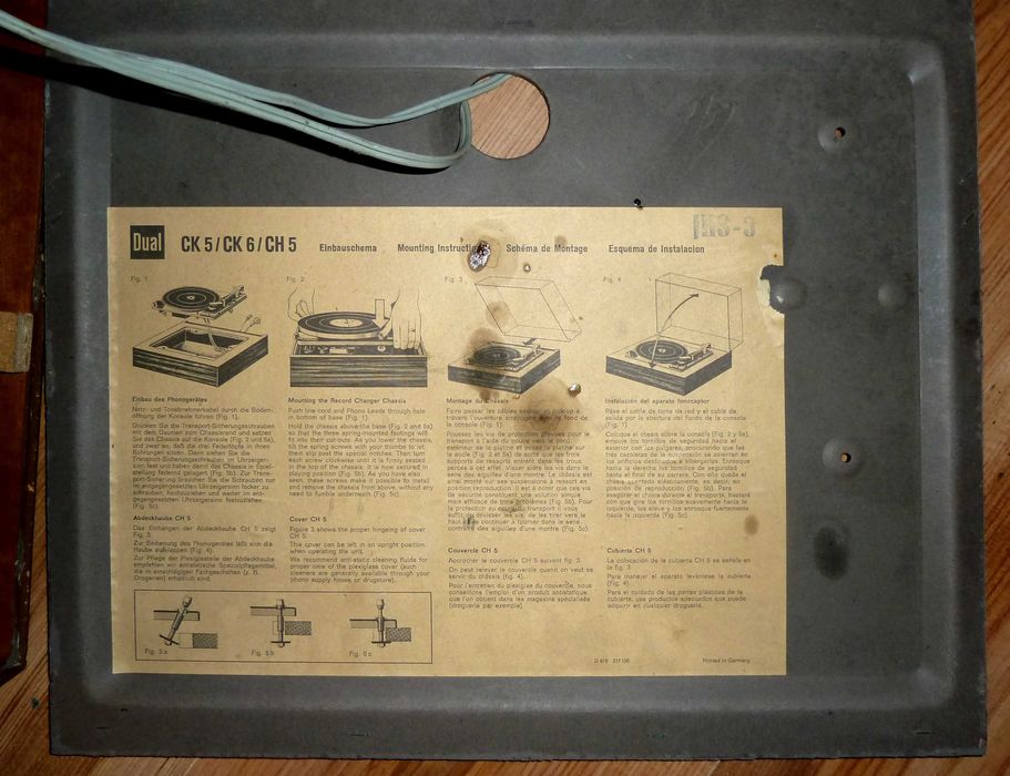 DO NAPRAWY - gramofon Dual CS 20 / 1215 - idler - tylko Wrocław