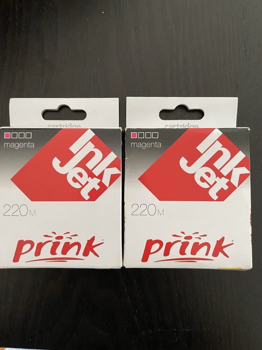 Tinteiros Prink, cor magenta