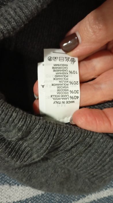 Костюм в'язаний шерсть кашемір monki l/xl