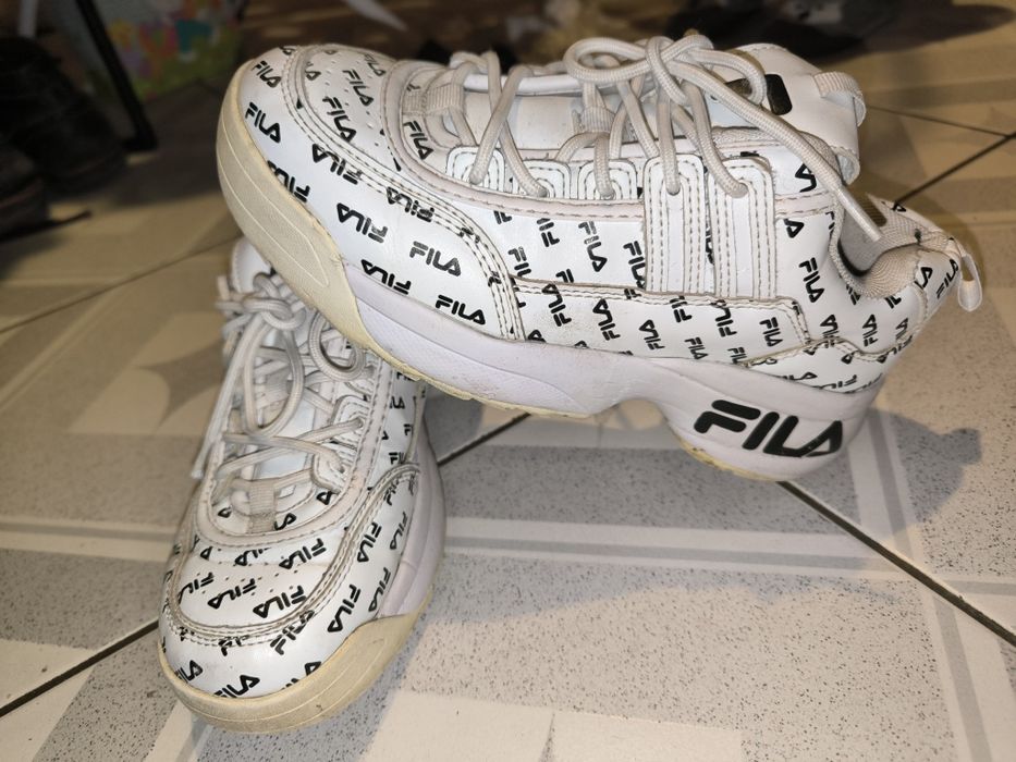 Buty FILA 36 Białe w napisy