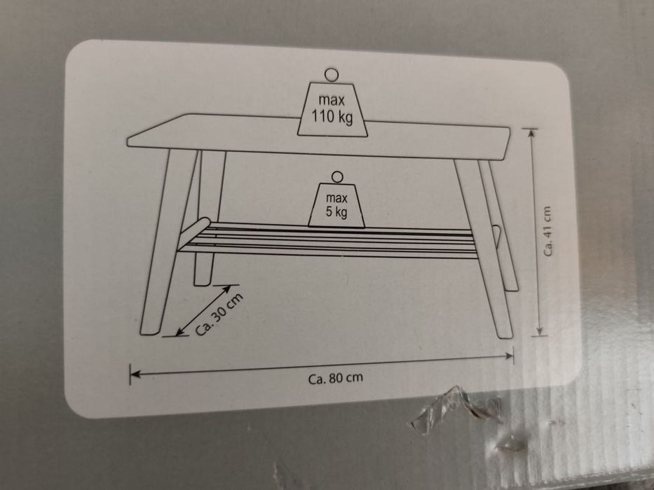 Szafka na buty 80x41