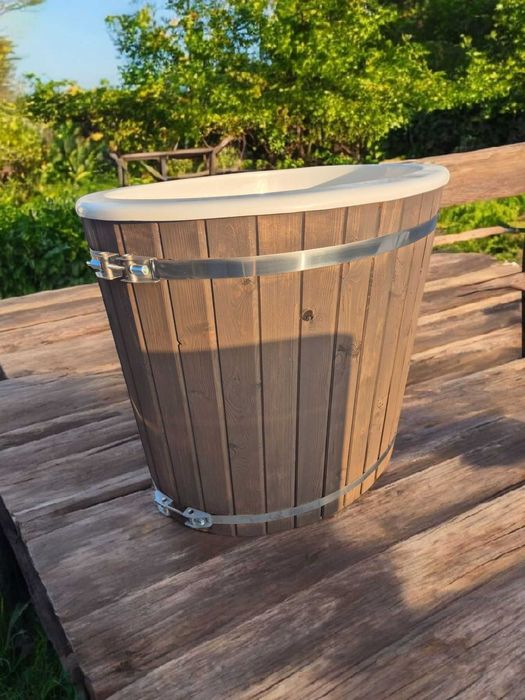 Beczka do MORSOWANIA, wkład do schładzania, balia po saunie, producent