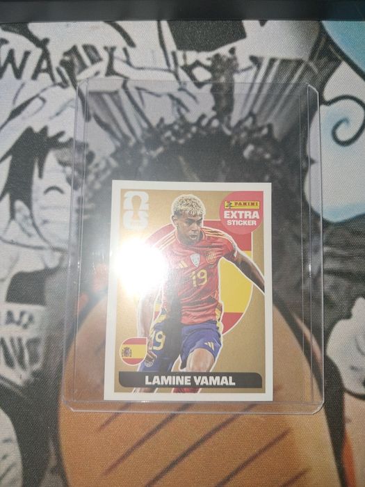 Cromo Extra Lamine Yamal Dourado
