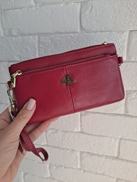 Portfel z mieciutkiej skóry naturalnej