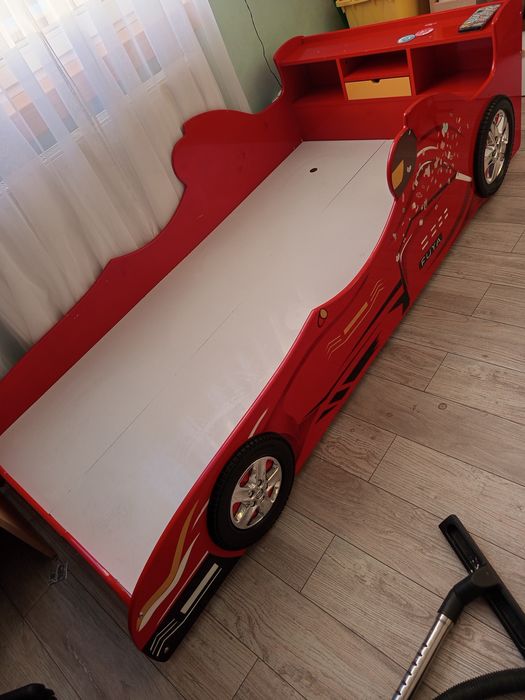 Łóżko dziecięce samochód auto wyścigówka