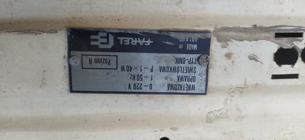 Lampy, swietlówki, jażeniówki