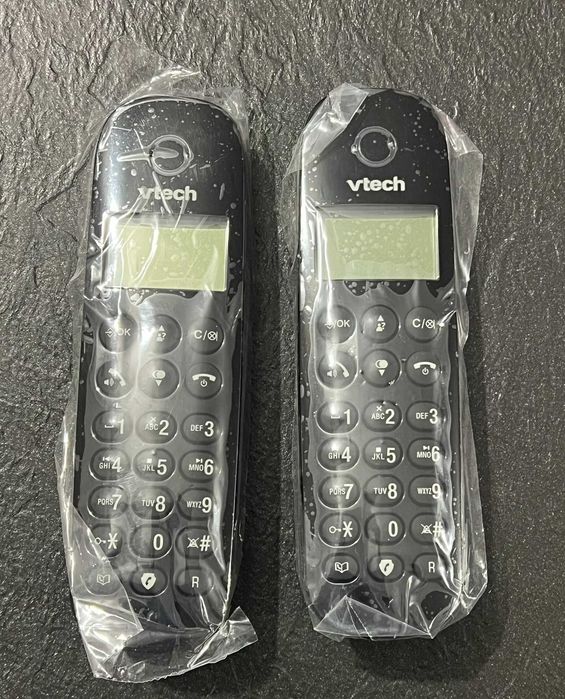 Telefon bezprzewodowy VTech CS1451 DECT 2 słuchawki czarne