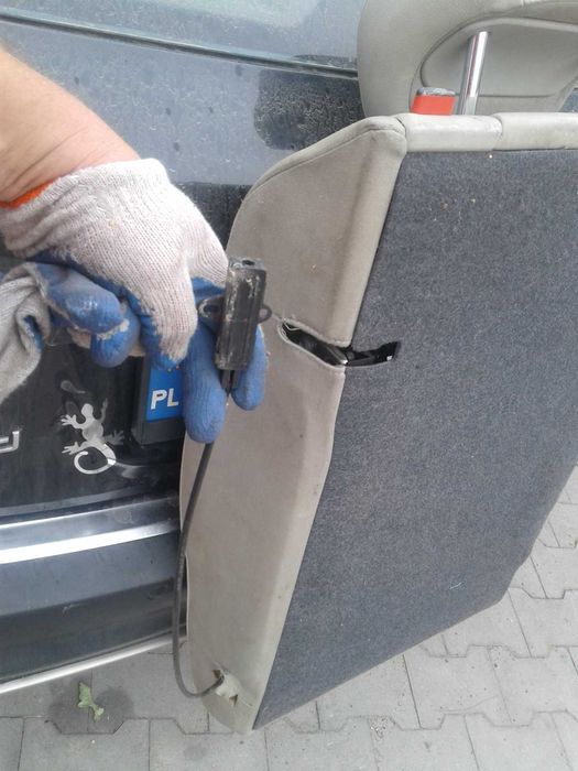 AUDI A5 S5 COUPE Fotel Skóra Oparcie Tył Lewy Prawy Zagłówek