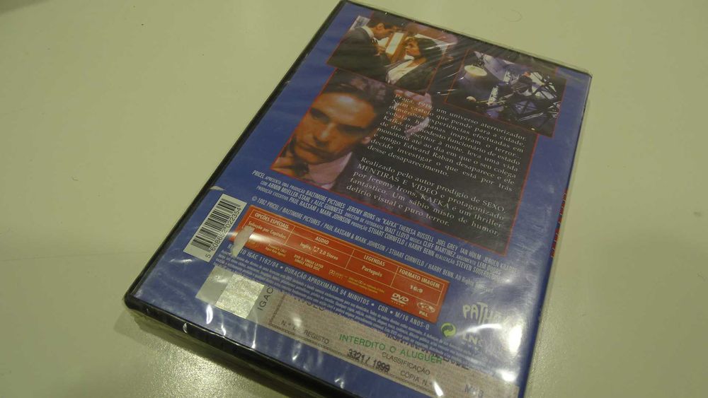 DVD KAFKA de Steven Soderbergh . 1991 . Drama - RARO/SELADO