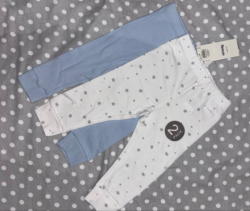 Spodnie niemowlęce 2-pak Sinsay  80– nowe z metką