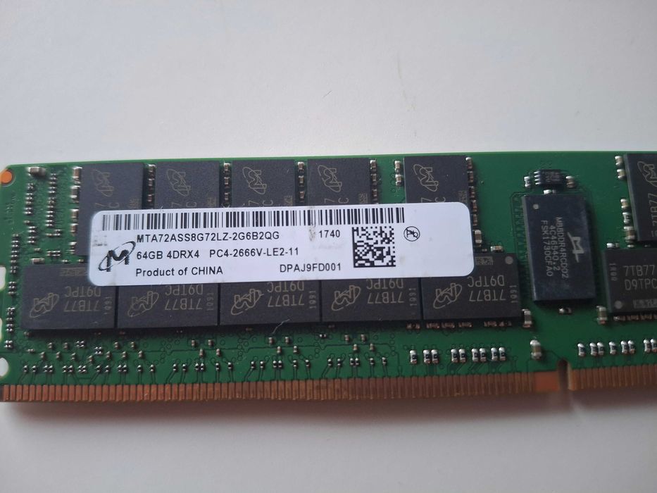 Memórias 64GB 4DRX4