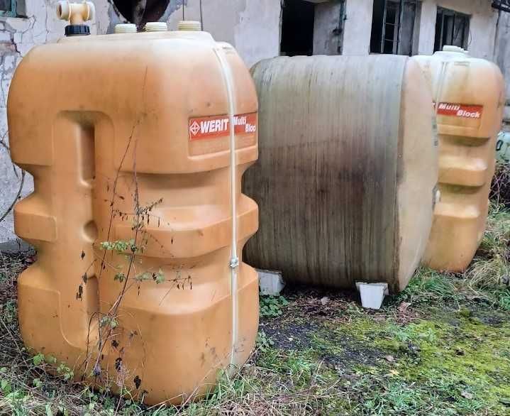 Zbiornik 1000 l na szambo, kompost, oczko wodne, deszczówkę, paliwo