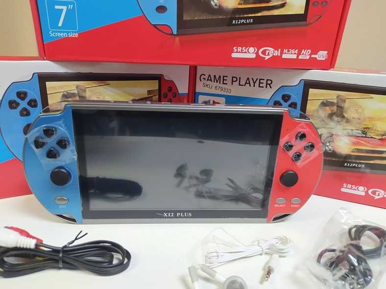 Приставка PSP на 19500 игр X12 Plus Dendy Денди Sega Марио Танчики