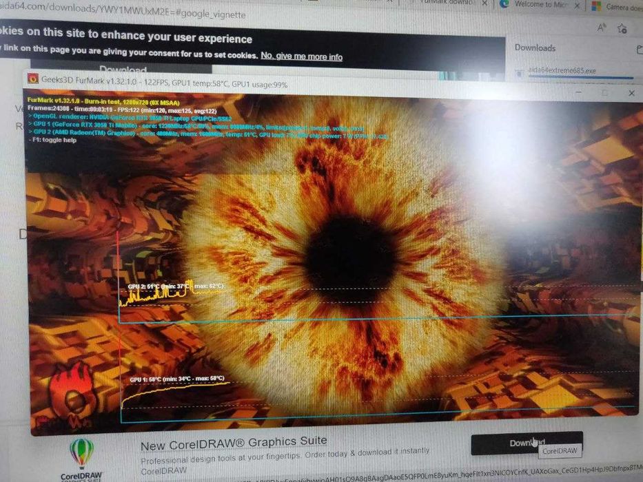 Ноутбук Lenovo Legion 5 15ACH6 (rtx 3050ti, r7 5800h, 16ram, m2 512gb)