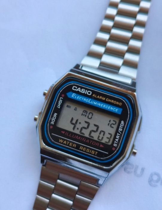 Casio A168 relógio novo