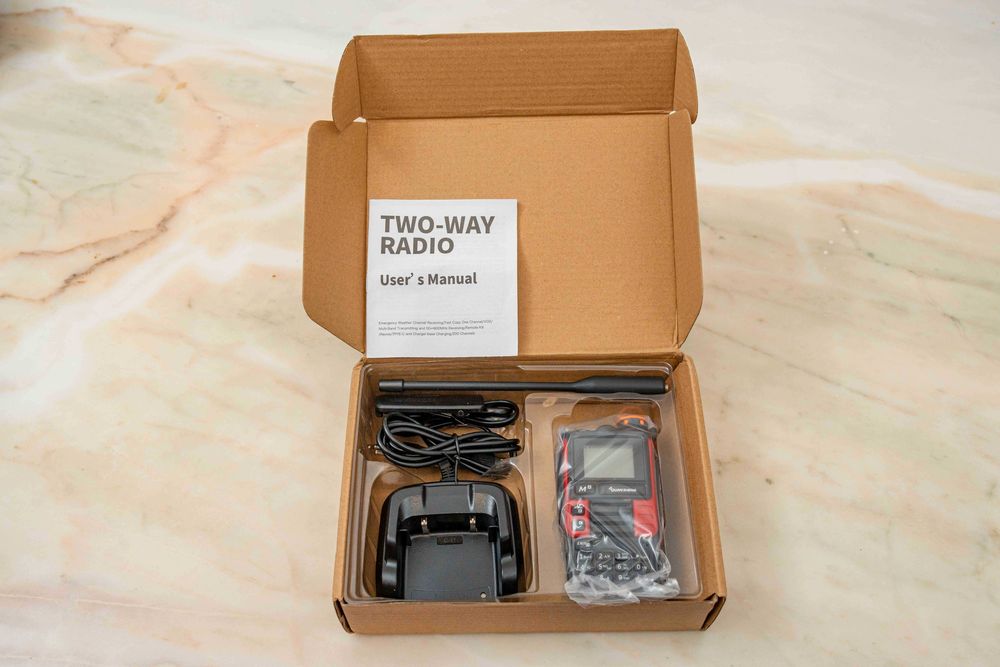 walkie talkie Quansheng UV-K5(8) novo na embalagem.