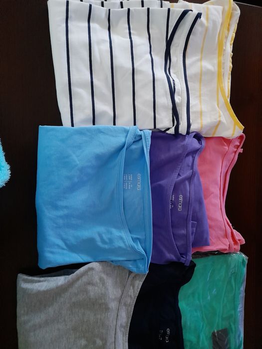 Bluzka damska bawelna 3/4 rekaw