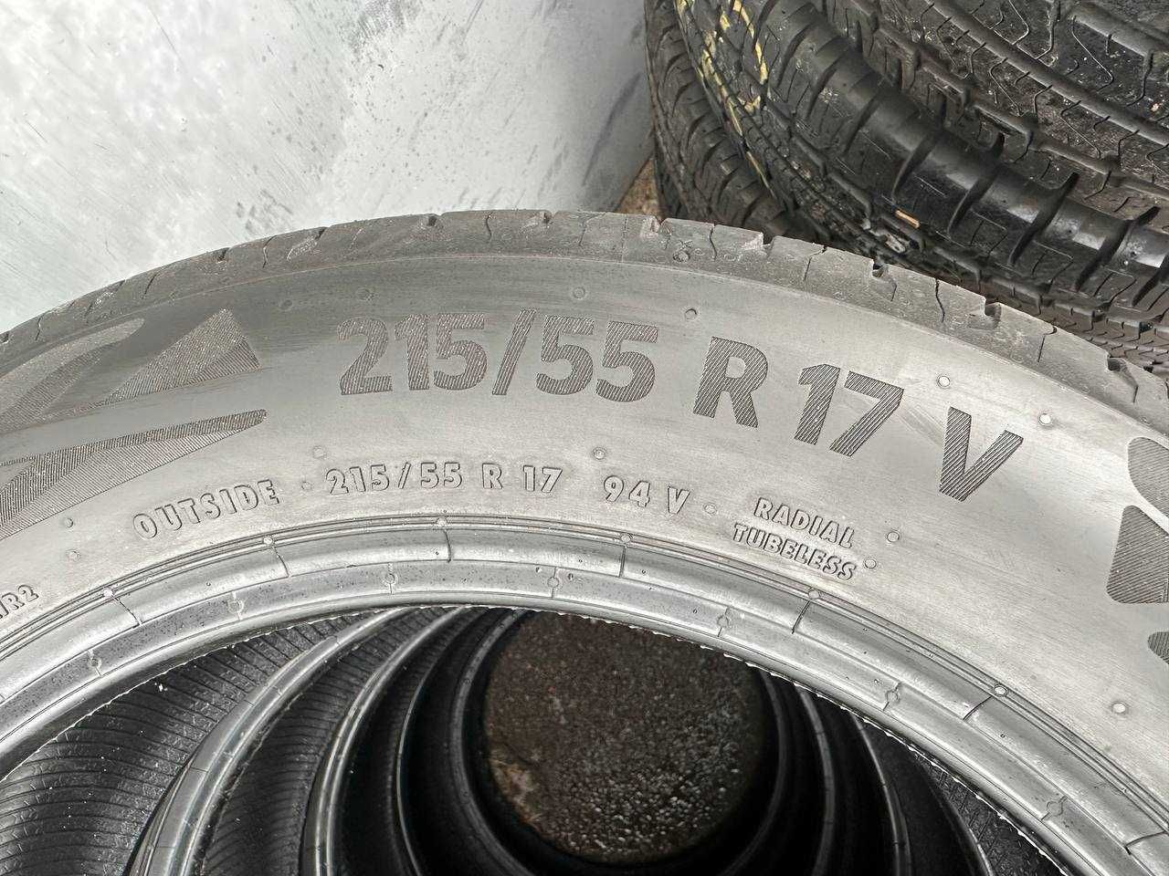 Літні шини 215/55 R17 CONTINENTAL EcoContact 6 2023рік 100%: 3 500 грн ...