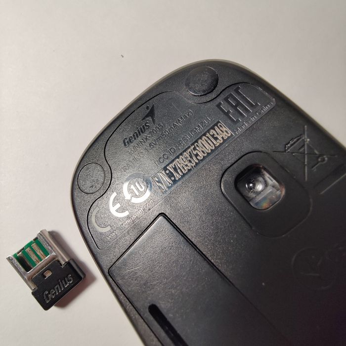 Безпроводная мышка Genius NX-7005 USB красная мышка Червона мишка Мышь