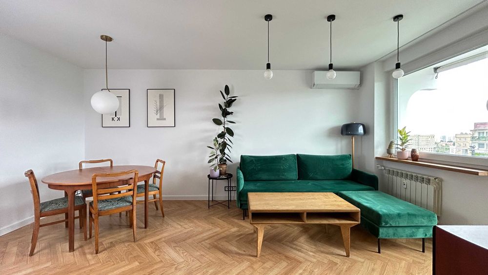 Gotowe 61m² mieszkanie, 3 pokoje, klimatyzacja, duży balkon, blisko centrum