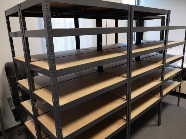 Regał Zatrzaskowy, Uniwersalny 180x90x45 cm 5P/265kg