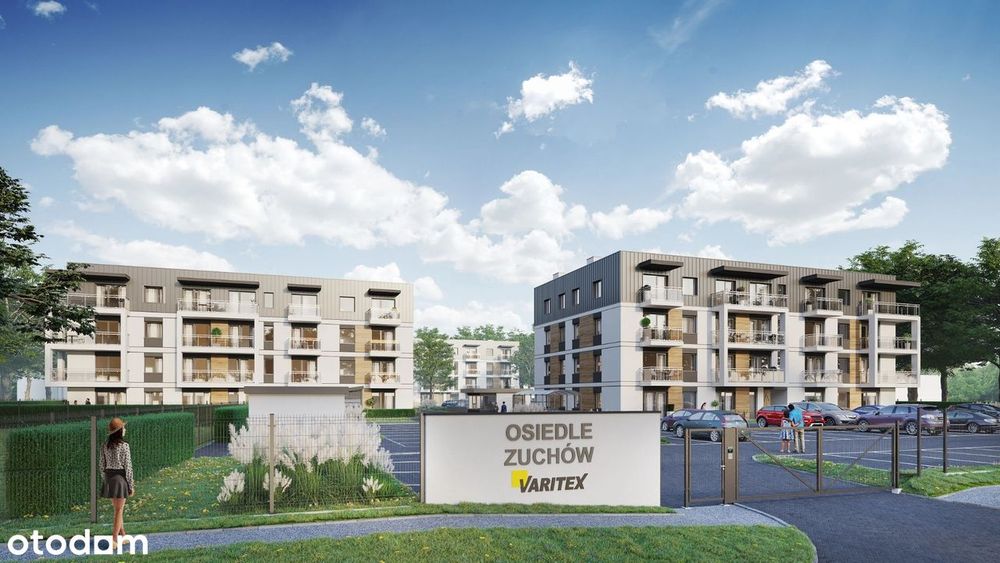 3-pokojowe mieszkanie 59m2 + balkon Bezpośrednio