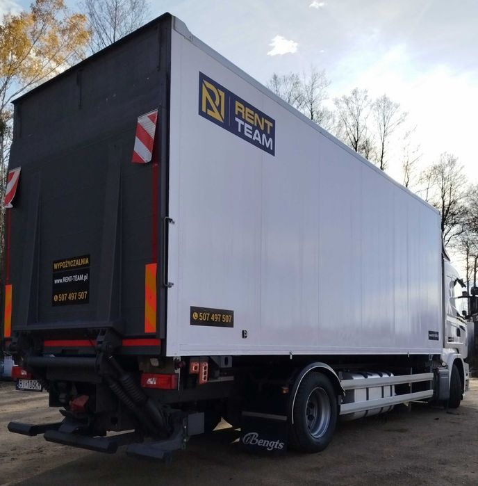 Wynajem auta ciężarowego Scania R450. Wypożyczalnia Rent-Team
