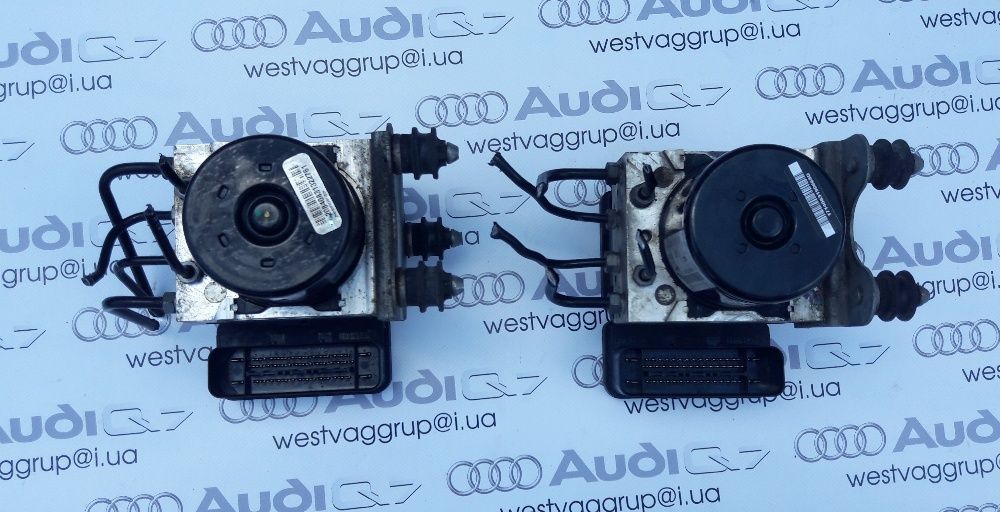 Блок ABS АБС Audi Q7 /Ауди Ку7 / Кю7 4L0614517E / 4L0614517L 2006-2015