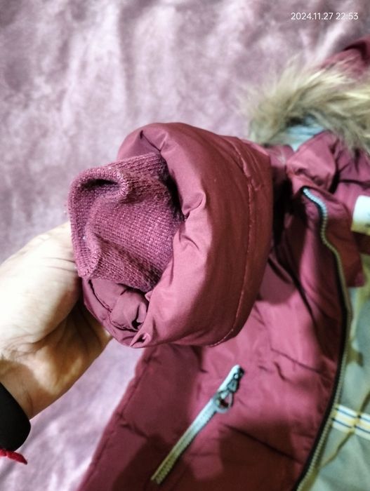 Зимова куртка на хлопчика 116 розмір.