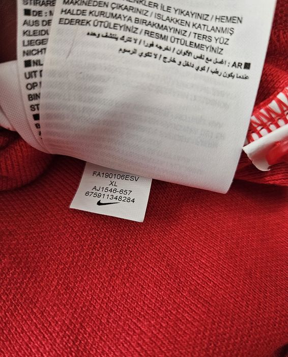 Bluzka Polo czerwona męska Nike