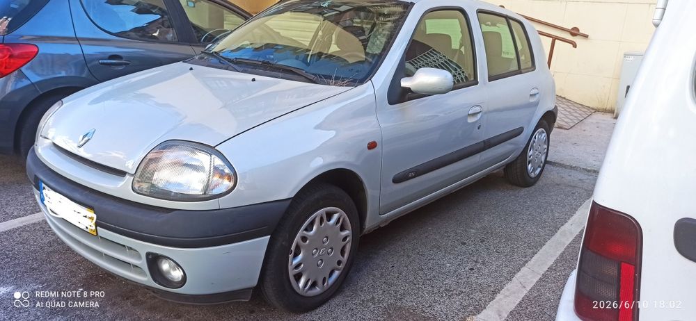 Clio 1.2 gasolina ano 2000