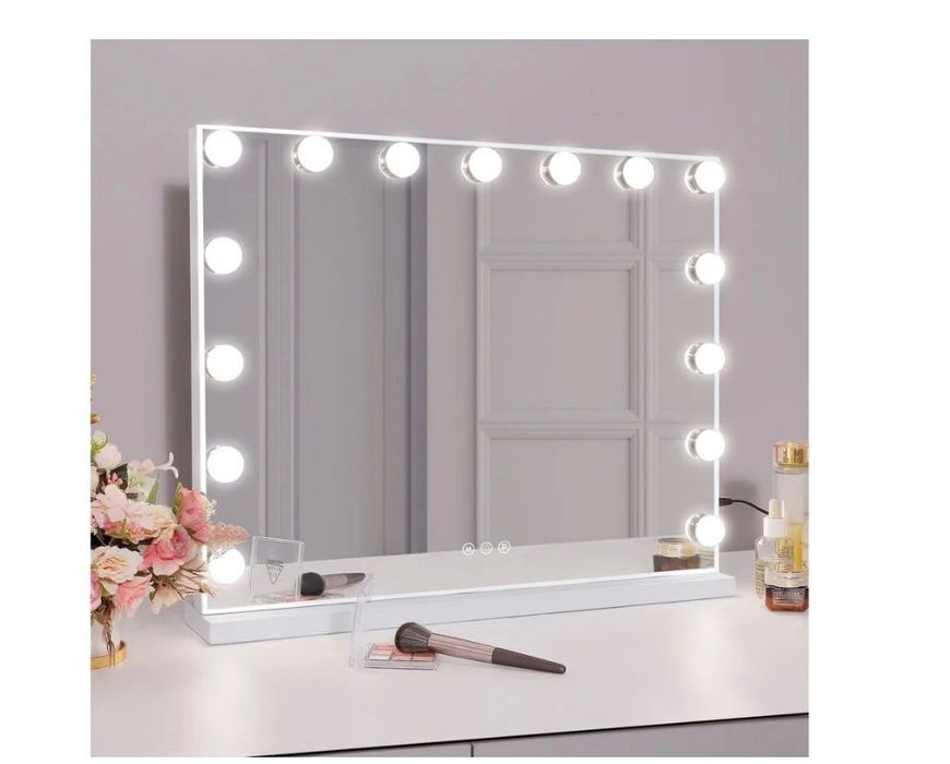Espelho com luzes LED / iluminação